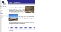 Desktop Screenshot of lcl-logistics.com